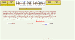 Desktop Screenshot of lichtleben.de